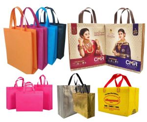 bopp laminated non woven and pp woven sacks printed bags