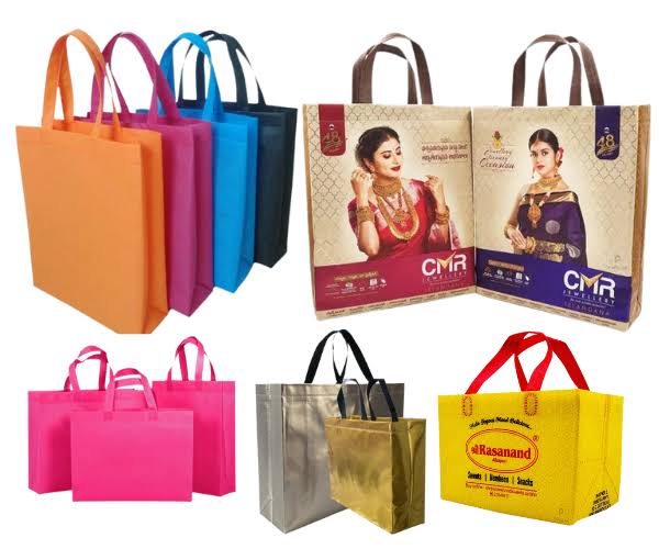 bopp laminated non woven and pp woven sacks printed bags